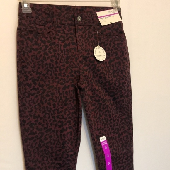 Arizona Jean Co. Animal Print Ankle Jegging - Picture 3 of 13